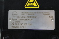 St&ouml;ber ED402USABCRO140 S1 Servomotor + K102VG0125ED402U Getriebe i=12,618 Unused