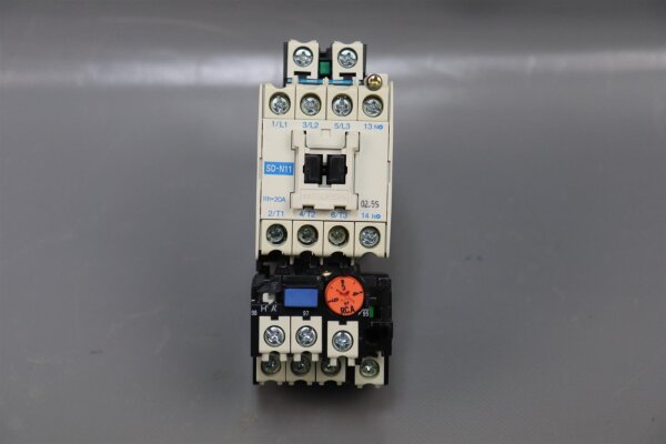 Mitsubishi SD-N11 Magnetkontakt + TH-N12KP Relay MSO-N50 Unused OVP