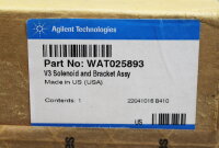 Agilent WAT025893 V3 Solenoid and bracket assembly Sealed