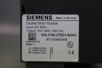 Sinamics 6SL3120-2TE21-8AA3 Double Motor Module DC 600V 3AC 400V 18A Refurbished