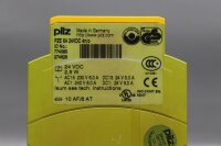 Pilz PZE X4 24VDC 2,5W 4n/o Sicherheitsrelais 774585 used
