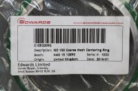 Edwards C10523092 ISO 100 coarse mesh centering ring OVP