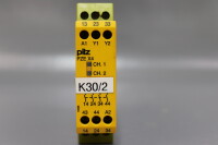 Pilz PZE X4 24VDC 4n/o Sicherheitsrelais PZEX424VDC4n/o 2,5W 774585 used