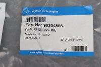 Agilent 95304858 Cable 1/4 wavelength 48-65 Mhz Unused