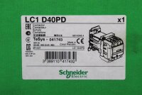Schneider Electric LC1 D40PD TeSys- 041743 Schütz 155VDC 18.5kW Unused OVP
