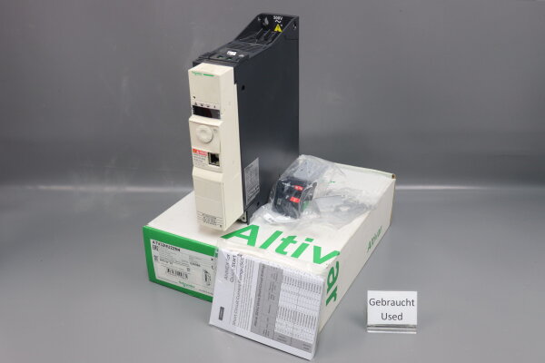 Schneider Electric ATV32HU22N4 Frequenzumrichter 2,2 kW 400VAC used OVP