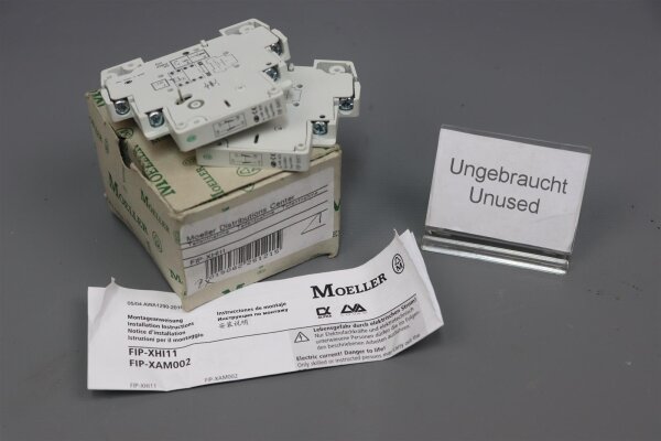 Moeller FIP-XHI11 Hilfsschalter 2 St&uuml;ck FIPXHI11 Unused OVP