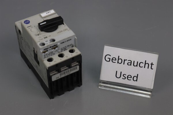 Allen-Bradley 140M-D8N-C10 Ser. B Leitungsschutzschalter 10A used