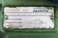 Rexroth 4WEH 32 C61/6AG24NS2Z4 Schieberventil + 4WE 6 D62/EG24N9K4 Unused
