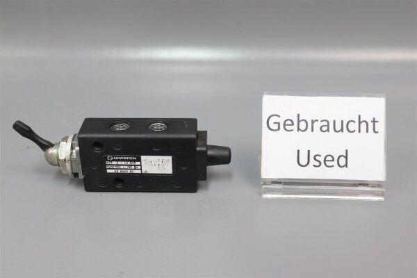 Norgren Martonair X3044302 Steuerventil 5/2 G1/8 Knebel 10 bar 335 l/min used