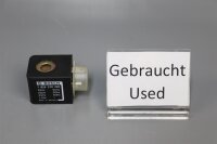 Rexroth 1824210220 Magnetspule 10 bar used