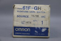 OMRON Type 61F-GH/61F-11H Floatless Level Switch unused OVP