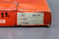 Roller Chain-SY 08B 5.0038M 1/2" Pitch 08B Riv Rollenkette Unused OVP