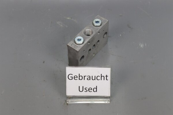 Bosch Rexroth 1 825 503 061 Verbindungsplatte 1825503061 used