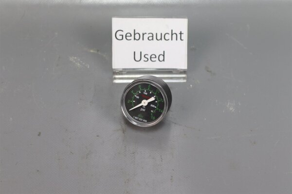 Rexroth 1 827 231 009 Pressure Gauge Manometer used
