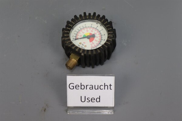 WIKA 12bar 170psi Manometer f&uuml;r Reifendruckpr&uuml;fung used