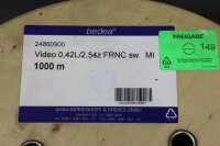 Bedea 248609000 Videokabel 0,42L/2,54z FRNC sw MI 1000...