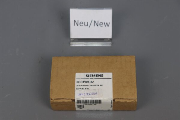 Siemens 6DR4004-8A Alarm Modul SIPART PS2 sealed/unused