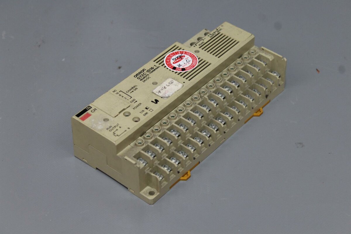1pc used OMRON g72c-id16 PLC module tested HP 