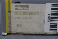 Parker PBS-251-4FB - PBS EMB Fem. 1/4&quot; BSPP Verschlusskupplung unused