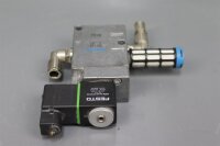 Festo MFH-3-1/4 Magnetventil 9964 C102 mit MSFG-24/42-50/60-0D Magnetspule Used