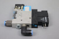 Festo VADMI-95-P + MS0EB-3-24VDC Vakuumsaugd&uuml;se used