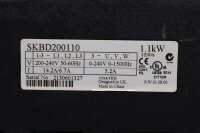 Emerson Control Techniques SKBD200110 1,1kW Frequenzumrichter used