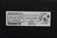 Emerson SKBD200110 1,1kW Frequenzumrichter ohne Abdeckung...