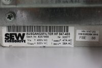 SEW Eurodrive HF047-403 Ausgangsfilter 8257868 used