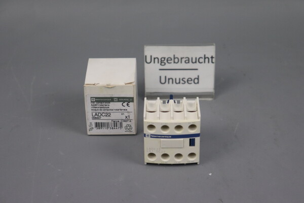 Schneider Electric LADC22 Hilfskontaktblock 038447 Unused OVP
