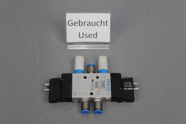 Festo CPE14-M1BH-5J-QS-6 196907 + MSZE-3-24DC Magnetventil used