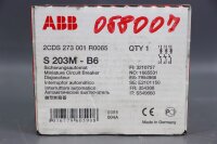 ABB S203M-B6 Sicherungsautomat S273 001R0065 Sealed