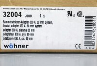 W&ouml;hner Eques 60 Classic Sammelschienen-Adapter 630A...