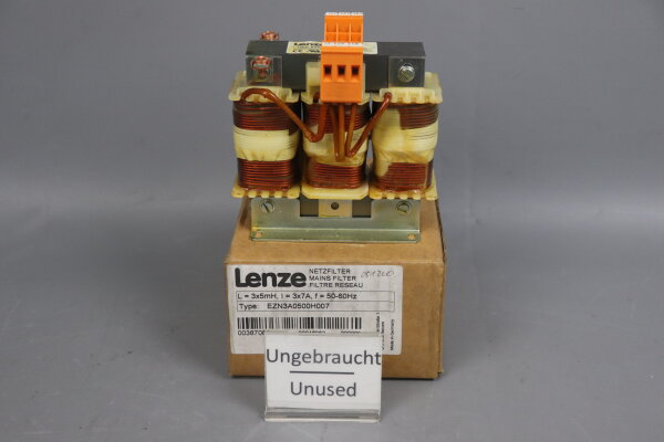 Lenze EZN3A0500H007 Netzfilter unused OVP
