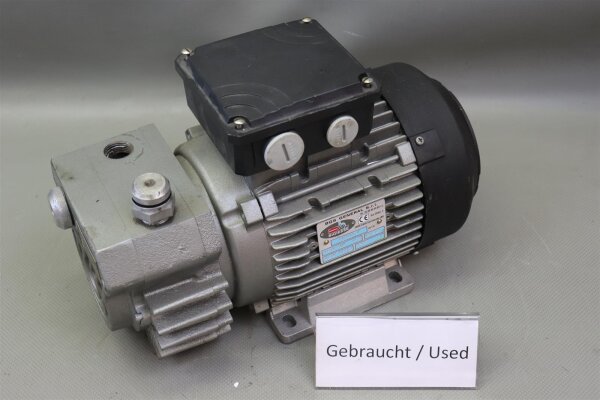 Lafert AMM80ZAA4 1~ Motor 0.37kW 1375rpm + BGS 10S 10505017 Vakuumpumpe Used