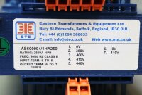 ETE AS600094/1HA250 Transformer 250VA 415V Unused OVP