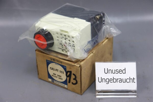 Telemecanique CA2-FT 111 Zeitverz&ouml;gerungsrelais 48V CA2FT Unused OVP