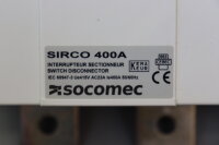 Socomec Sirco 3x400A F Switch Disconnector 400A Unused
