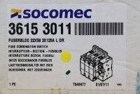 Socomec Fuserbloc 22x58 Lasttrennschalter mit Sicherung...