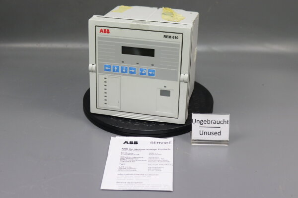 ABB REM610C11HCNN 02 Motorschutzrelais Unused