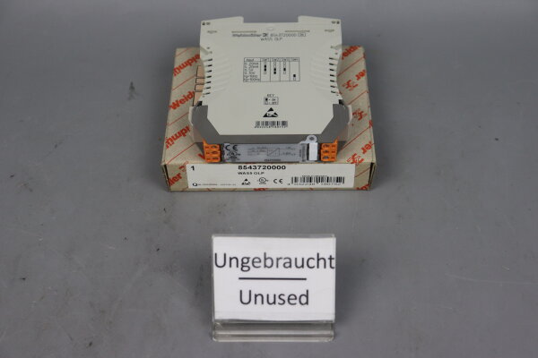 Weidm&uuml;ller WAS5 OLP 8543720000 Signalumwandler Unused ovp