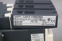 Schneider LC1D115P7 Contactor 037722 230V 60Hz 55kW 400V Unused OVP