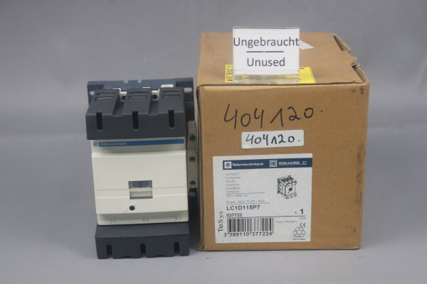 Telemecanique LC1D115P7 Schütz 230V 60Hz 55kW 400V Unused OVP