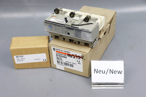 Merlin Gerin STR22ME 29170 Leistungsschalter 3P/100A Unused OVP