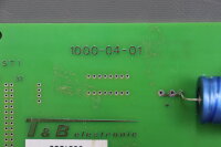 T&amp;B Electronic 1000-04-01 Central Unit PCB Used