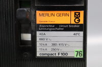 Merlin Gerin F100 40A 660V Leistungsschalter F100-2P Unused OVP