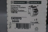 Telemecanique CAD32FD Hilfssch&uuml;tz 110VDC mit LADN22 Unused
