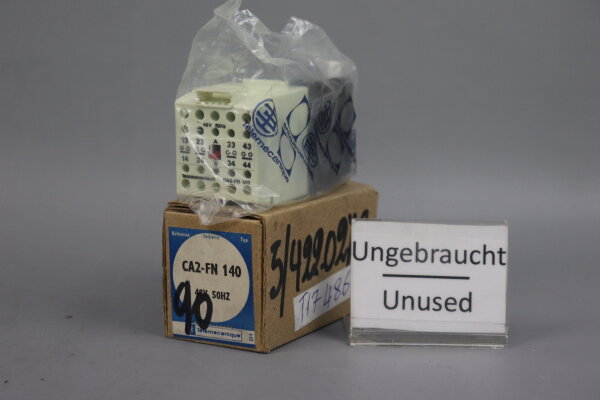 Telemecanique CA2-FN 140 Relais Modul 48V 50Hz Unused OVP