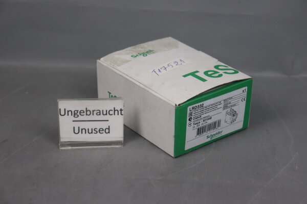 Schneider LRD332 Thermal Overload Relay + Everlink Terminals Tesys-921548 Sealed