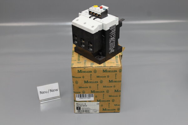 Moeller Z5-50/SK3 Motorschutzrelais 35-50A 071572 Unused OVP